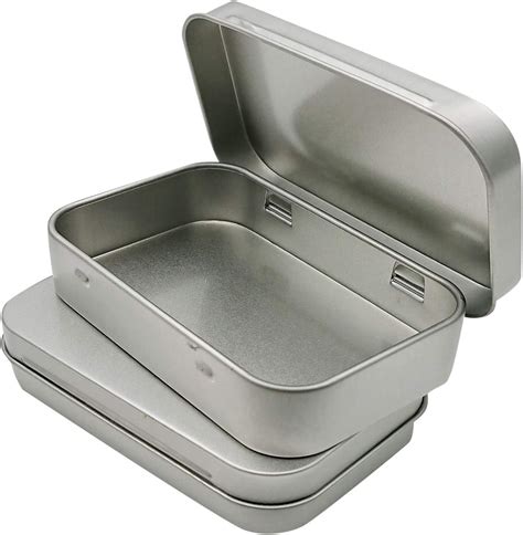 metal box small|small metal boxes with lids.